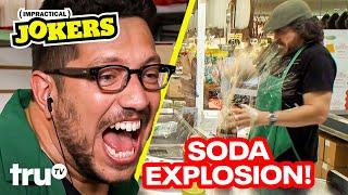 Q Adds Mints to a Diet Soda During His Grocery Store Challenge (Clip) | Impractical Jokers | truTV