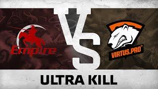 Ultra kill by Resolut1on vs Virtus.Pro @Esportal Dota 2 League - Final