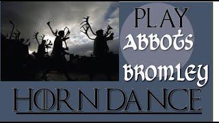 Abbot's Bromley Horn Dance. Lesson for fiddle.