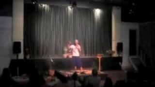 David Peace=One Love semi-finalist Nimbin Performance Poetry World Cup 2010