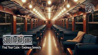 Relaxing Train Ambience | Cozy Night Train Sounds for Sleep & Relaxation