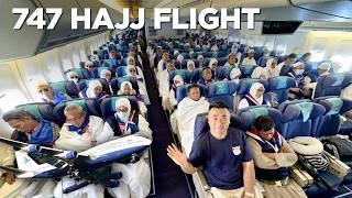 Inside a Hajj Flight - Garuda Indonesia “Special” B747-400