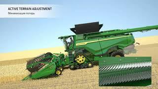 Новые зерноуборочные комбайны John Deere X9. Все основные характеристики