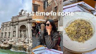 FIRST TIME IN ROME | best carbonara spot, places to visit, travel tips