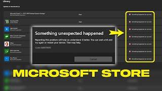 Fix Microsoft Store “Something Happened On Our End” Error