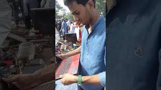 Apple ka laptop sirf 12000Rs || chor bazar||  #chorbazaar #shortsfeed #bazar #secondhandmarket