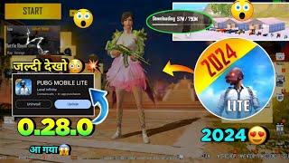 Pubg Lite New 0.28.0 Update 2024 | Pubg Mobile Lite 0.28.0 New System Update 2024 