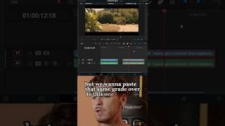 How to copy your color grade to multiple clips in Davinci