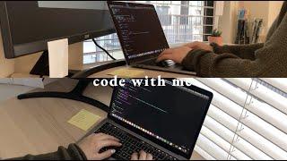 code with me // 1 hr real time study with me & typing asmr