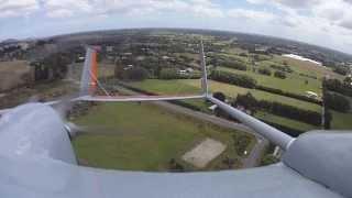 Skyhunter rudder mod first test flight