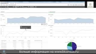 Готовое функциональное решение Анализ продаж Qlik Sense LFL-анализ план-факт план-фактный анализ