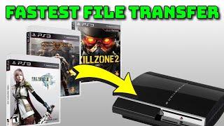 Fastest File Transfer for Your PS3 - How to set up FTP over Ethernet