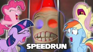 My Little Pony TRY SPEEDRUN ESCAPE SIREN COP in Roblox