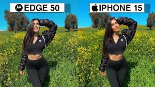 Motorola Edge 50 vs iPhone 15 Camera Test Comparison