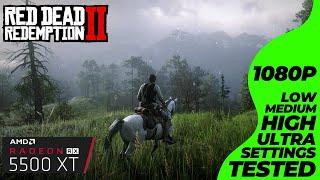 Red Dead Redemption 2 - RX 5500 XT + i7 4770 | All Settings Tested