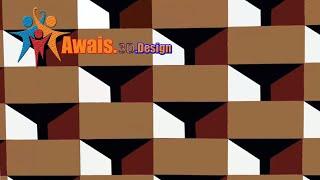 OPTICAL ILLUSION 3D WALL  Awais 3d wall new Design    ART PAINTING DECORATION INTERIOR DESIGN