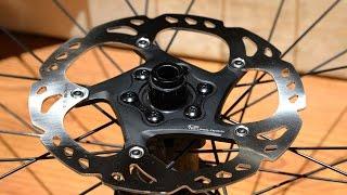 Shimano XT RT86 Ice Technologies 6 bolt Disc / Rotor Review, Installation