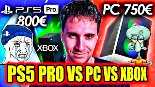 COMPARATIVA TECNICA PS5 PRO VS PV 750 EUROS VS XBOX SERIES X . DANTEGTX DESTROZA A LOS PIPEROS! SONY