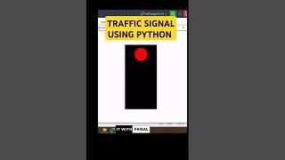 I Made a Traffic Signal Using Python | Easy Python Project For Beginners #python #trafficsignal