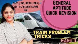 Shortcut to Solve Quantitative Aptitude| Train Problem Tricks (Time, Speed and Distance)| Part1
