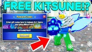 BLOX FRUITS KITSUNE FRUIT CODES IN 2023! ROBLOX BLOX FRUITS CODES