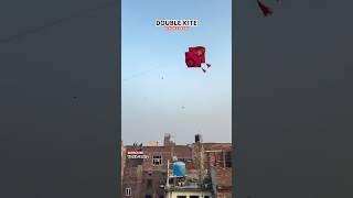 YOUNIK DOUBLE KITE  #kite #patang #kiteflying #kites #shorts #viralvideo