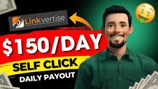Linkvertise Self Click Se Paise Kaise Kamaye With Payment Proof