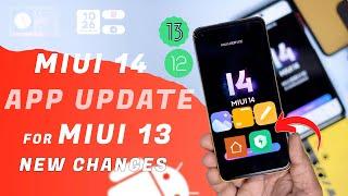 MIUI 14 System App Update for MIUI 13 : STABLE System Launcher, Notes, Gallery,  Security
