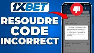 #Comment réussir à #télécharger tout les #codes #coupons 1XBET. #Solution code de coupon #incorrect