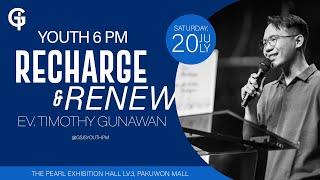 Ibadah GSJS YOUTH - Ps. Timothy Gunawan - Pk.18.00 (20 Jul 2024)