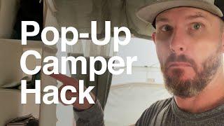 DIY Pop-Up Camper Shelves for Storage