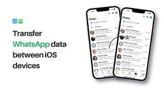 Transfer WhatsApp Chats from iPhone to iPhone | Transfer, Backup & Export WhatsApp Chats | TunesKit