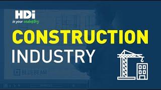 HDi Interactive Screen In Construction Industry