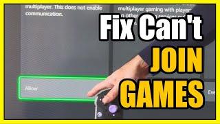 How to Fix if you Can't Join Multiplayer games on Xbox Series X (Privacy Settings)