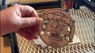 12. How to Engrave & Cut in LASERGRBL . ORTUR LM2 PRO !