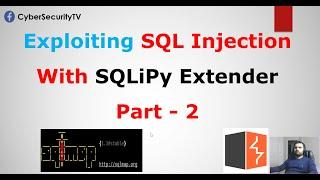 Exploit SQL Injection using Burp Extension