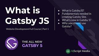 What is Gatsby JS | AJScript
