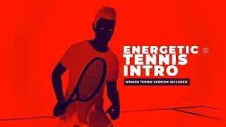 Energetic Tennis Intro (After Effects template) | envato videohive intro