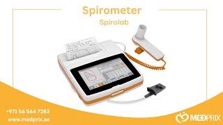 MIR Spirolab Spirometer  | Available in best price in UAE | Quality medical equipment supplies