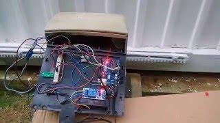 Arduino Uno powered Sliding Gate