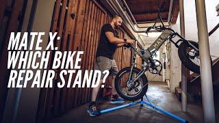 Which bike repair stand will fit the MATE X Bike? - Park Tools PCS 10.3 / 10.2