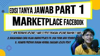 TANYA JAWAB MARKETPLACE FACEBOOK PART 1 | HAMSAN NEWBIE️