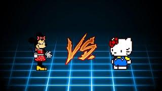 [KOF Mugen] Minnie Mouse vs Hello Kitty