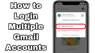 how to login multiple gmail accounts || how to sign in multiple gmail accounts