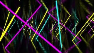 Neon Lights Party Background 3 hours UHD