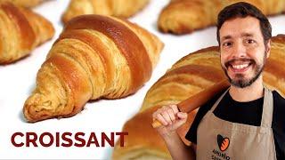 CROISSANT - Receita caseira com ingredientes comuns e sem laminadora