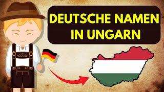 Die Herkunft deutscher Nachnamen in Ungarn