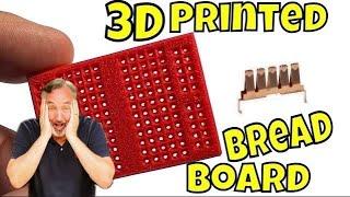 3D Printed Electronics Breadboard