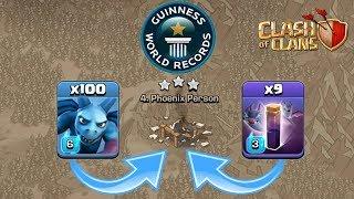 I DID IT ! 100 Minion and 10 Bat Spell TH10 War Attack | Clash of Clans  - COC