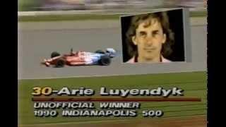 Arie Luyendijk wint de Indy 500 1990